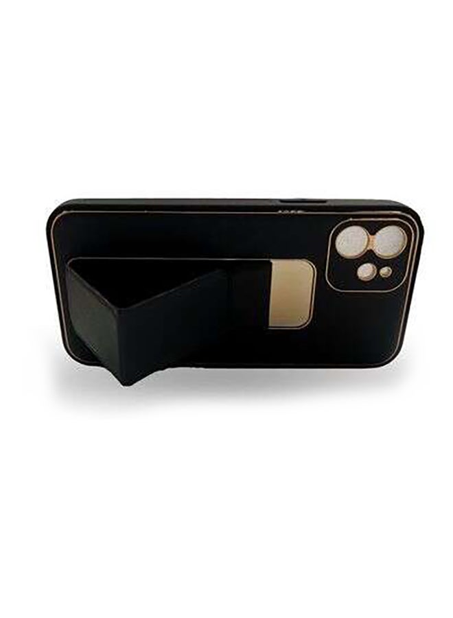 MARGOUN Protective Cover With Magnetic Wrist Strap 3 In 1 Stand For Apple iPhone 12 Black - Image 2