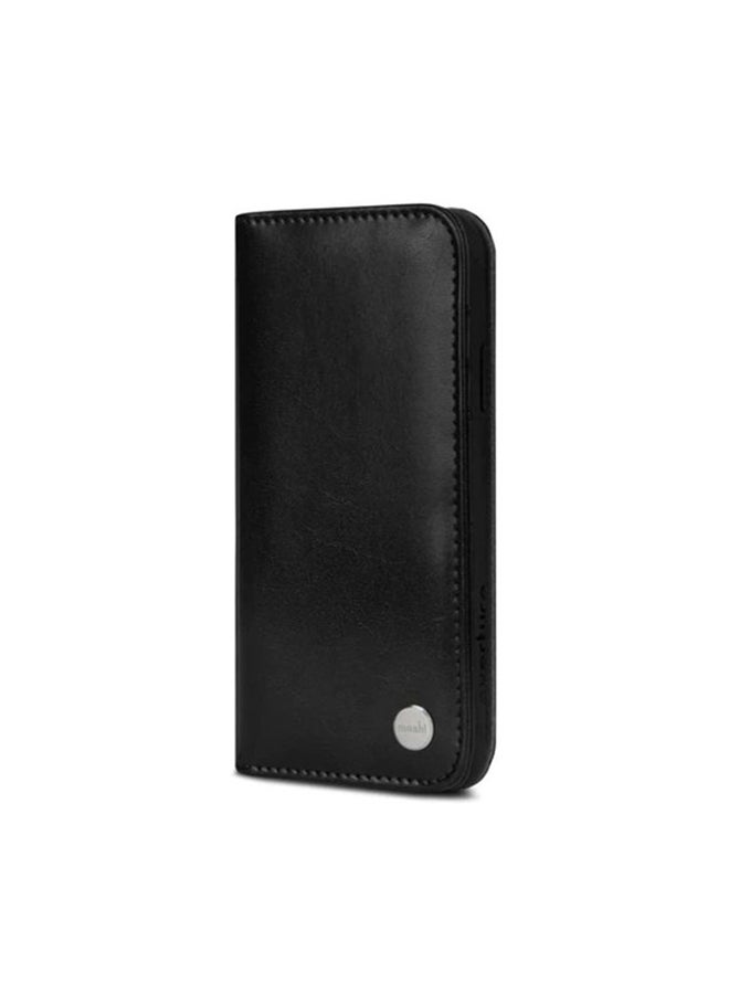 Moshi Overture Protective Flip Cover For iPhone XS/X Charcoal Black - Image 2