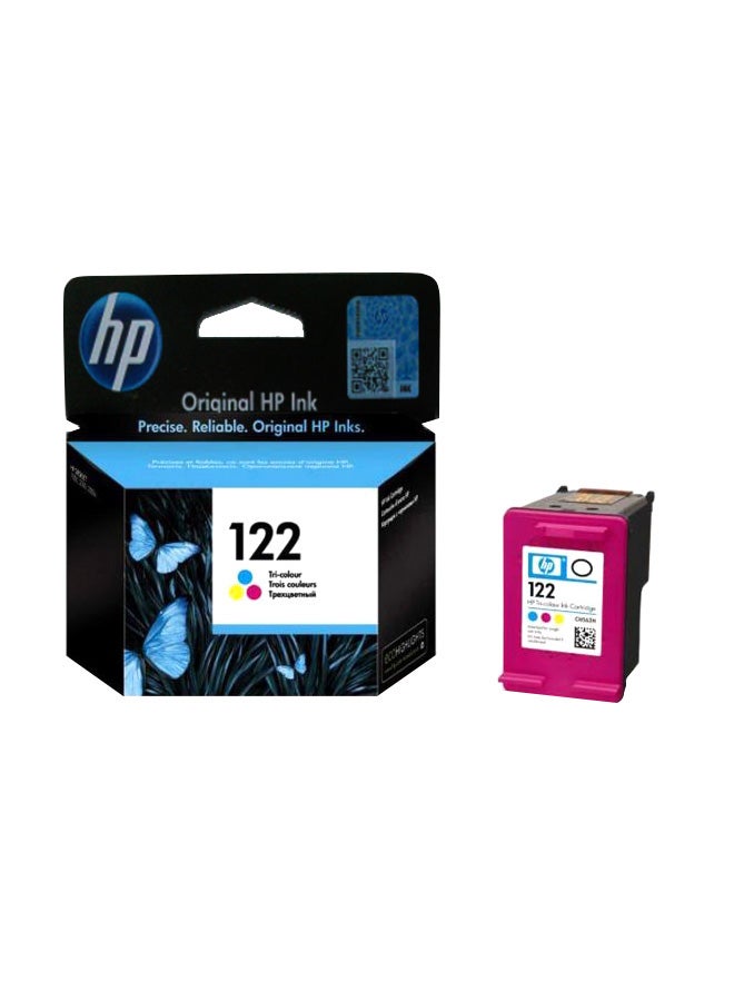 HP 122 Tri-colour Ink Cartridge Blue/Yellow/Pink