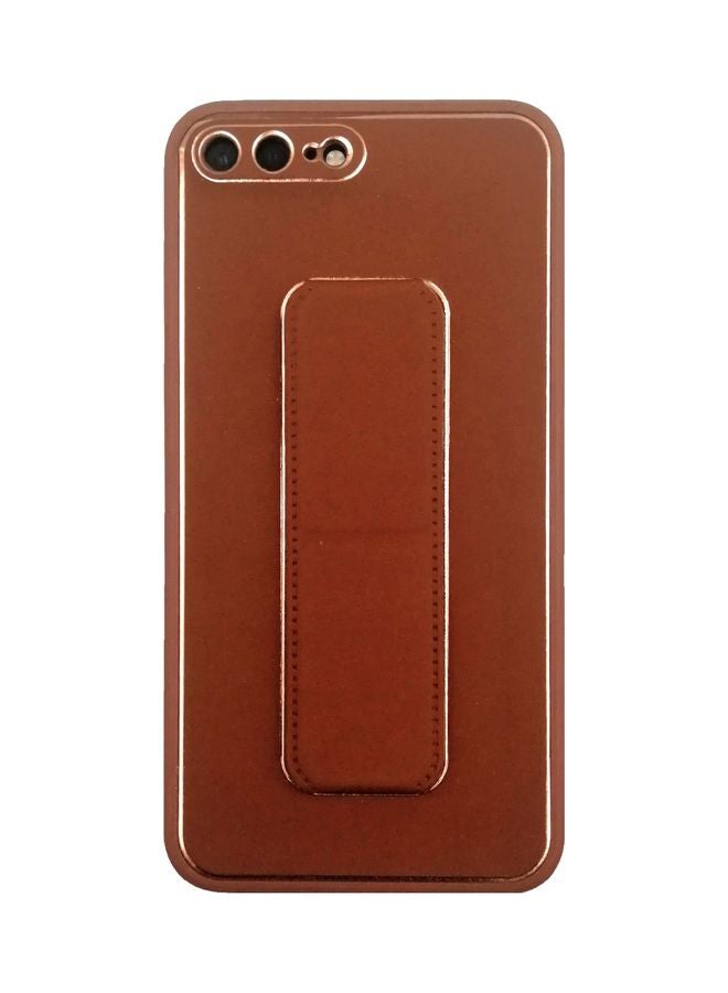 مارجون غطاء حماية واق مزود بحزام معصم مغناطيسي 3 في 1 لهاتف آيفون 7 بلس/ 8 بلس بني - Image 1