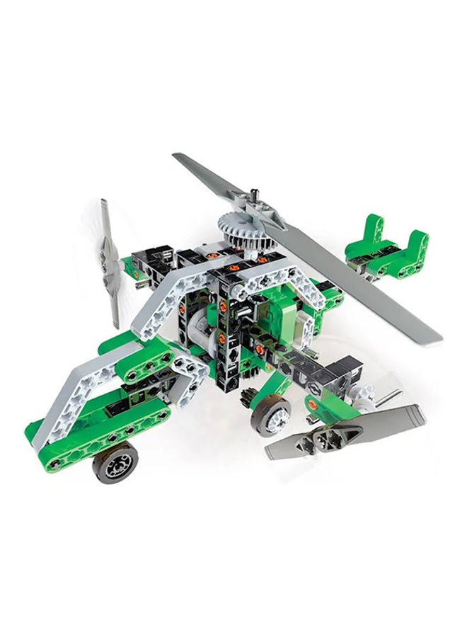 Clementoni Mechanics Lab Helicopters and Planes Set 4.5x27.6x18.8cm - Image 2