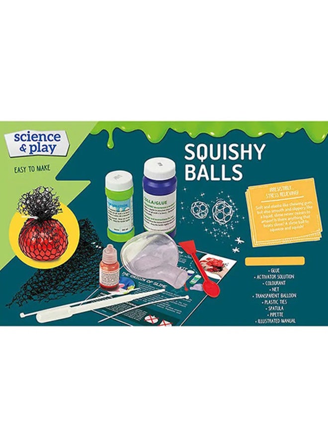 Clementoni Squishy Balls Set for Kids 24.5x5.9x30.4cm - Image 2