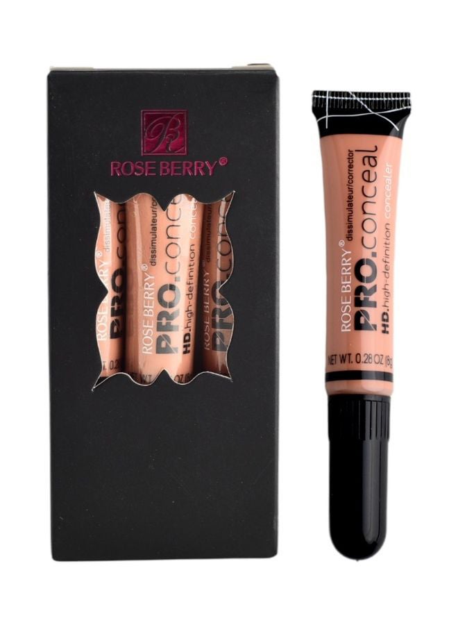 ROSE BERRY HD High Definition No 990 Pro Concealer Light Orange  - Image 2