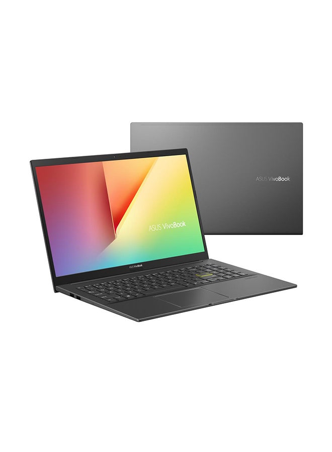 Vivobook X513 Laptop With 15.6-Inch FHD Display, Intel Core i7-1165G7 Processor / 8GB DDR4 RAM / 1TB HDD + 256GB SSD / 2GB NVIDIA GeForce MX330 Graphics / Win 10 / English/Arabic Bespoke Black