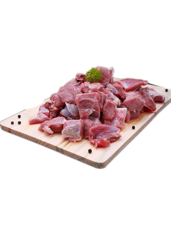 null - Fresh Indian Mutton Bone In Medium Cubes 250grams - Image 1