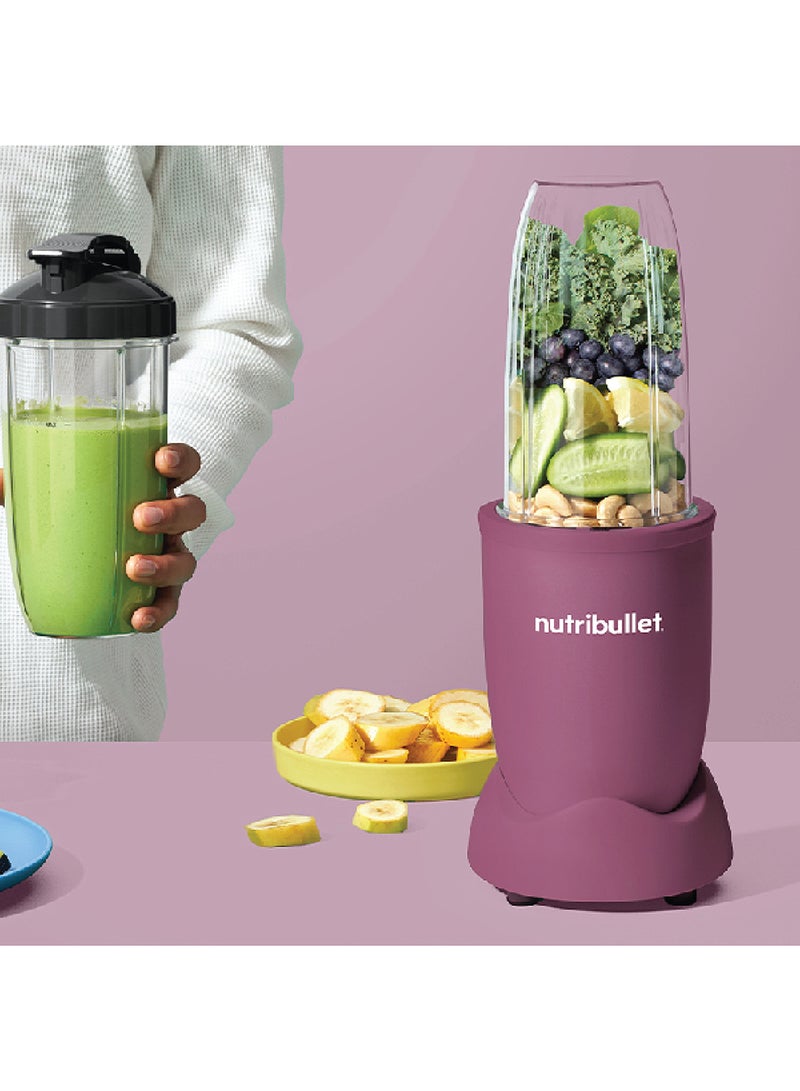nutribullet - 9 Accessories, Multi-Function High Speed Blender, Mixer System With Nutrient Extractor, Smoothie Maker 700.0 ml 900.0 W NB-201 Light Plum - Image 1
