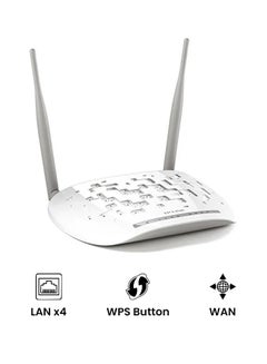 TP-LINK 300Mbps Wireless N ADSL2+ Modem Router 300Mbps White  - Image 2