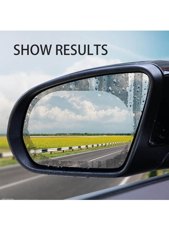 2Pcs Hd Anti-Fog Waterproof Car Rearview Mirror Film - Image 1