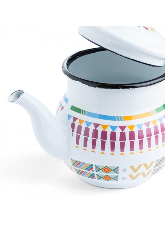 AL RIMAYA Enamel Kettle Asiri 25cm  - Image 4