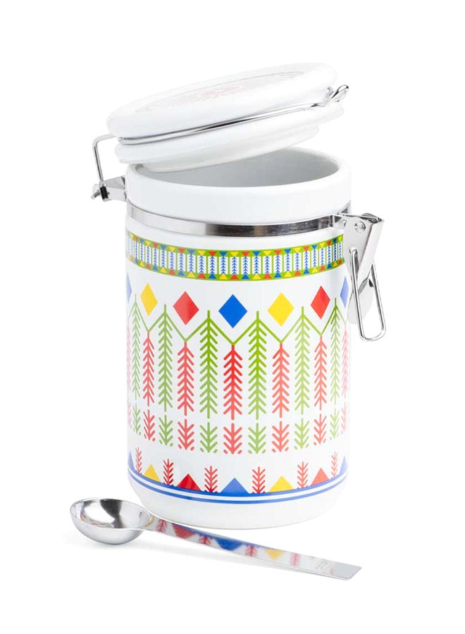 AL RIMAYA Canister With Spoon 20cm  - Image 3