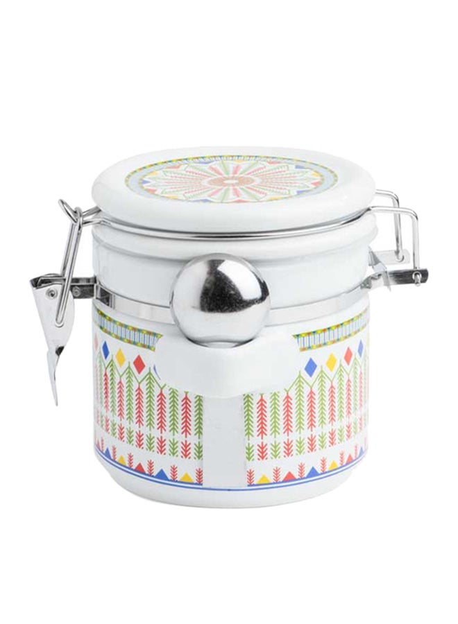 AL RIMAYA Canister With Spoon 12cm  - Image 1