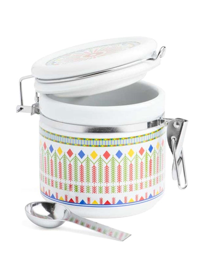 AL RIMAYA Canister With Spoon 12cm  - Image 3