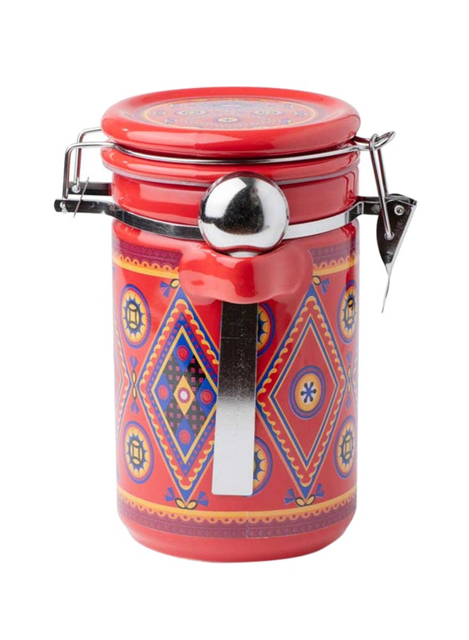 AL RIMAYA Canister With Spoon 20cm  - Image 1