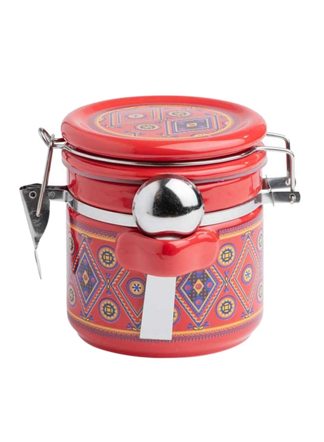 AL RIMAYA Canister With Spoon 10cm  - Image 1