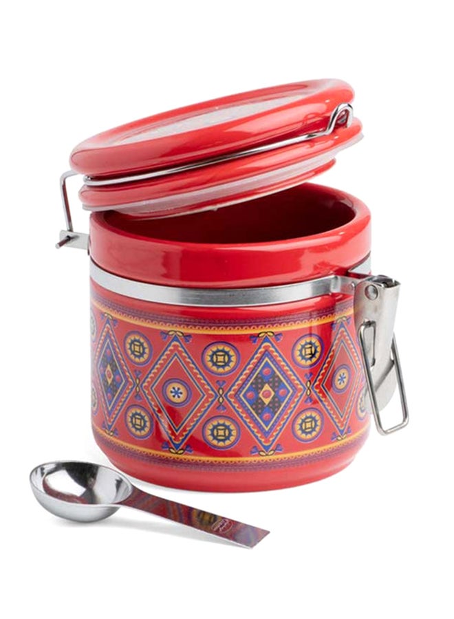 AL RIMAYA Canister With Spoon 10cm  - Image 3