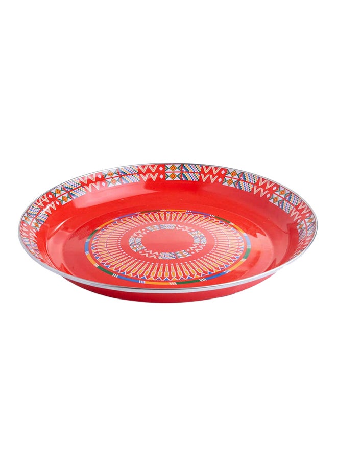 AL RIMAYA Enamel Plate 40cm  - Image 1