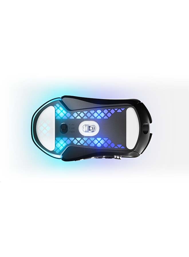 steelseries - Aerox 9 Wireless Gaming Mouse, 40G Acceleration, 18000 in 100 CPI Increments, Ultra Lightweight, 3 RGB Zone, IP54 Water Resistance, Bluetooth 5.0,180H Battery Life, USB-C, Onyx | 62618 - Image 1