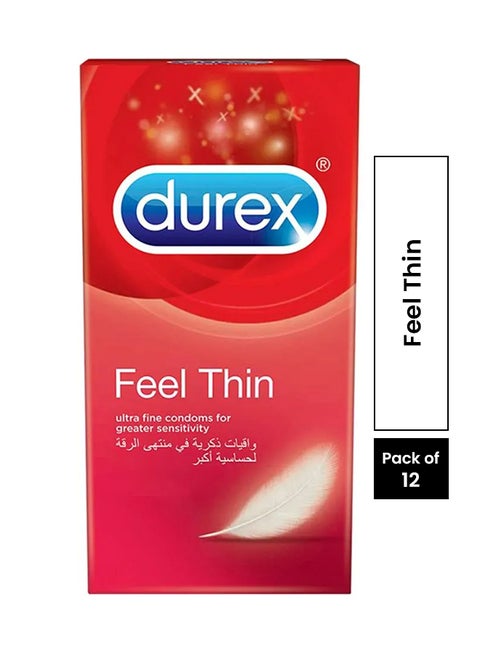 12-Piece Feel Thin Ultra Fine Condom