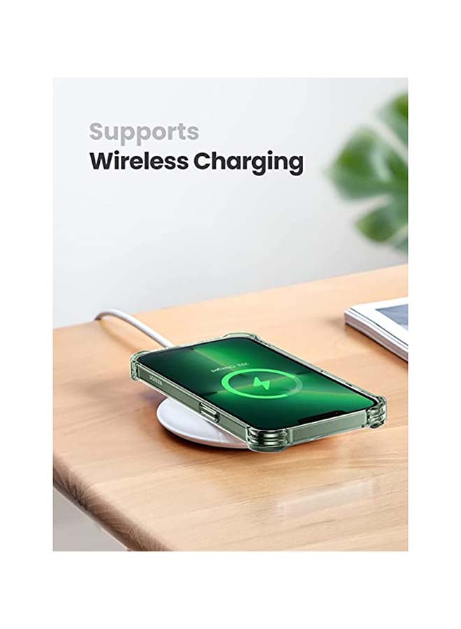يو جرين - جراب شفاف لهاتف iPhone 13 Pro Max، جراب واقٍ من مادة TPU مع 4 زوايا، مقاوم للصدمات، ناعم ومقاوم للخدش، مضاد للسقوط، جراب رفيع رفيع لهاتف iPhone 13 Pro Max مقاس 6.7 بوصة - Image 1