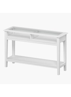 Home Box Lawrence Sofa Table White 120cm  - Image 2