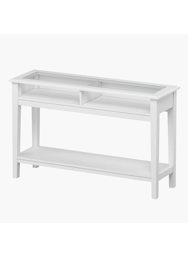 Home Box - Lawrence Sofa Table White 120cm - Image 1