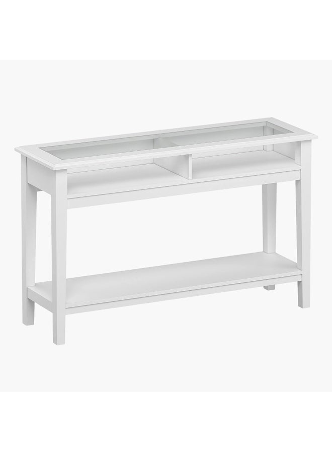 Home Box - Lawrence Sofa Table White 120cm - Image 1