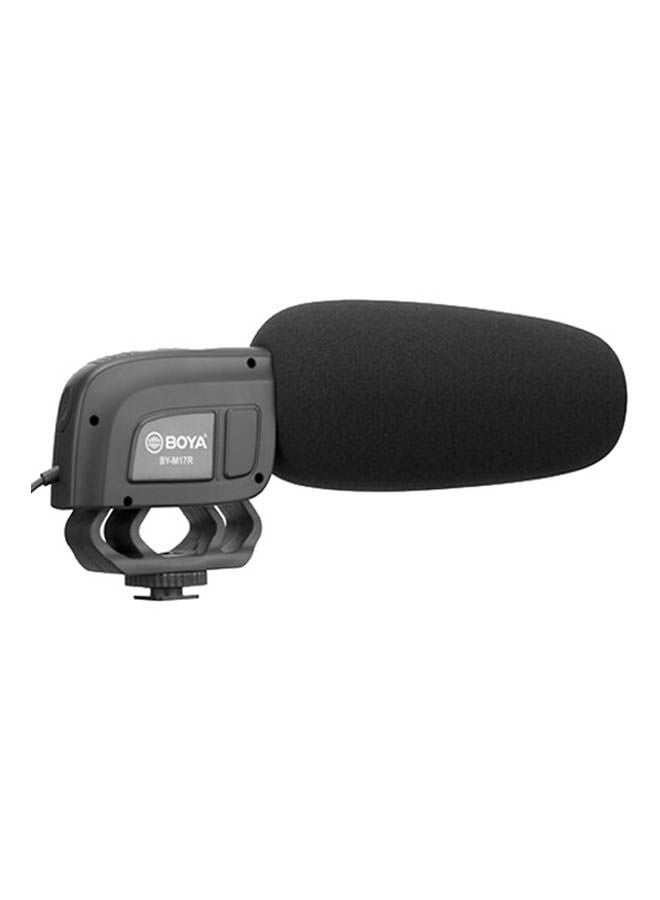 BOYA Camera-Mount Supercardioid Shotgun Microphone BY-M17R Black - Image 1