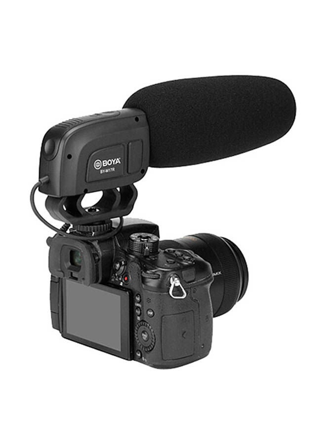 BOYA Camera-Mount Supercardioid Shotgun Microphone BY-M17R Black - Image 2