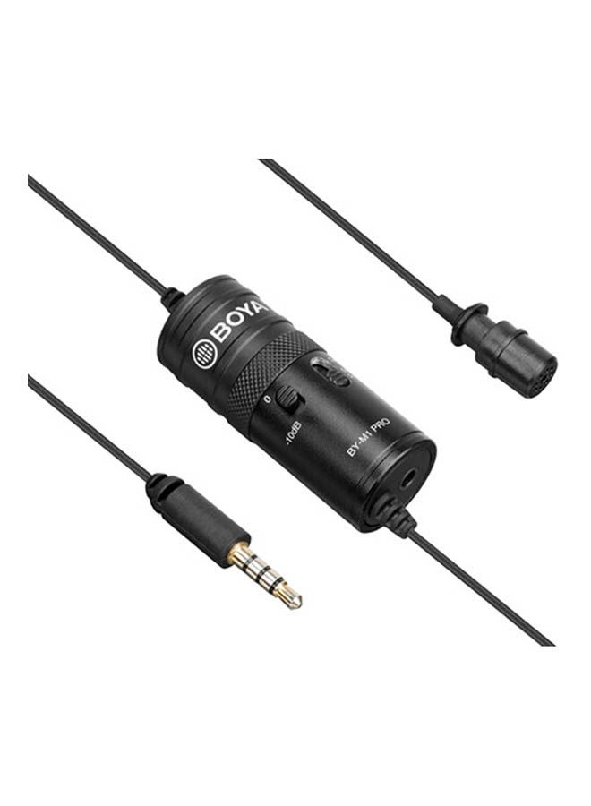 BOYA Omni Lavalier Mic For Smartphones And Cameras BY-M1 PRO Black - Image 1