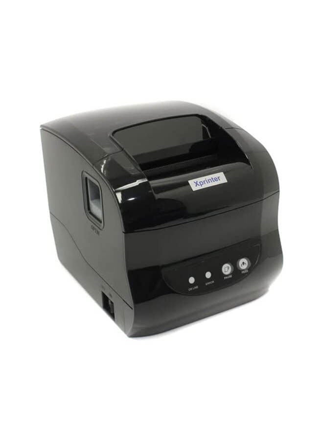 Xprinter Barcode Printing Machine – 365B Black  - Image 2