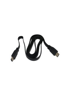 HDMI to HDMI cable compatible with monitors and laptops / 1.5M Black