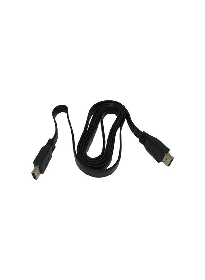 Generic - HDMI to HDMI cable compatible with monitors and laptops / 1.5M Black - Image 1
