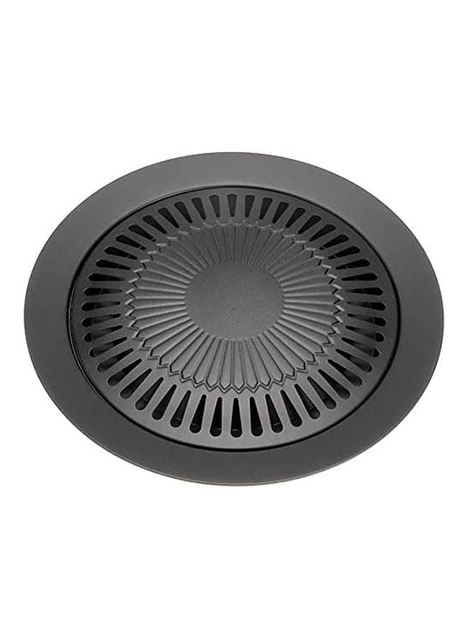 Top Stove Metal Grilling Pan Black