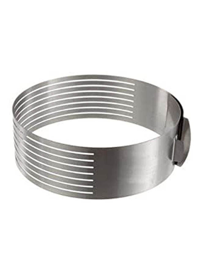 Cake Layer Slicer Ring Silver