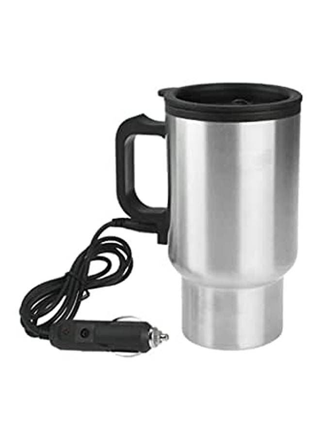 Car Design Car Dc 12 Volt Drinking Coffee Bottles Milk Warmer Water Heater Silver