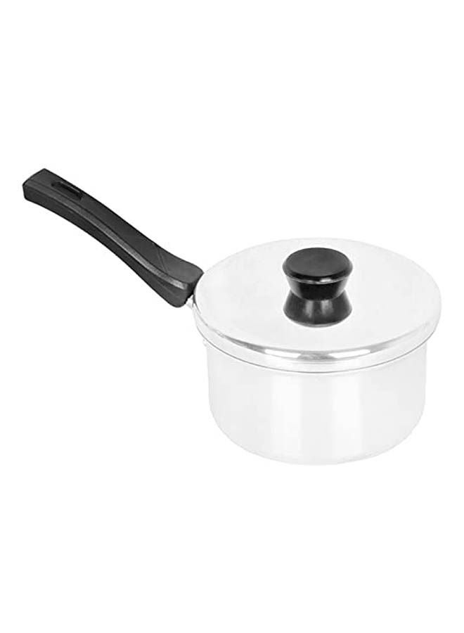 Generic Casserole With Bakelite Handle Silver 