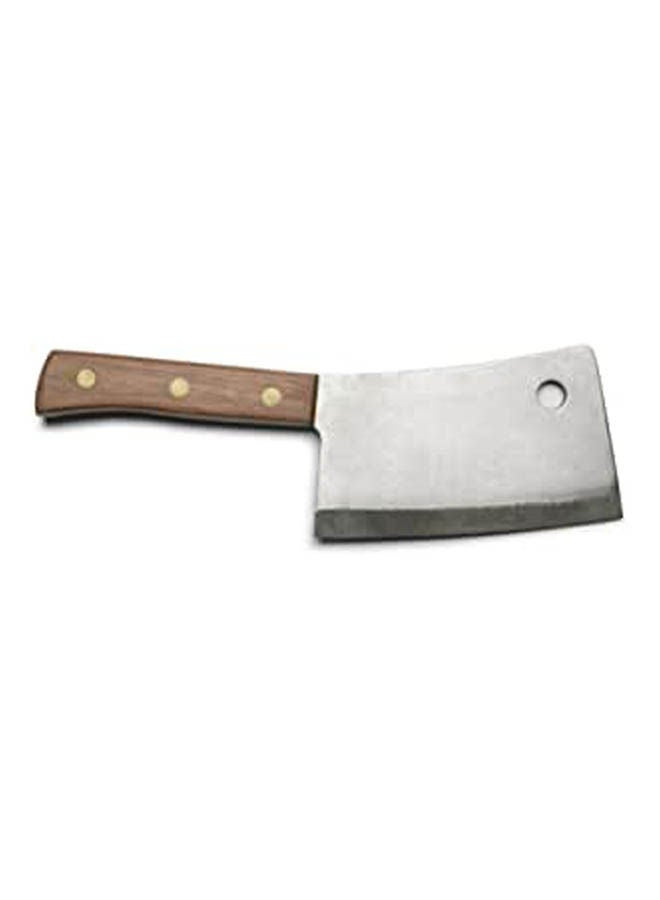 Chopper With Special Wood Hand Silver 
