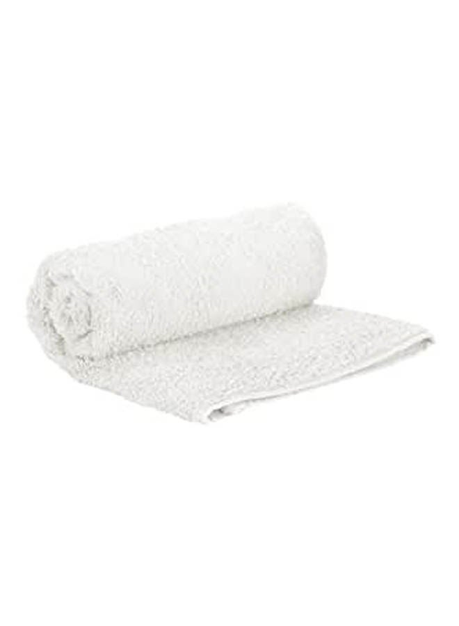 Cotton Solid Pattern Kitchen Towels White