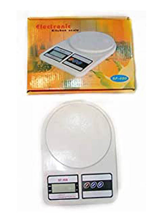 Digital Kitchen Scale Weighing 1G To 7Kg White