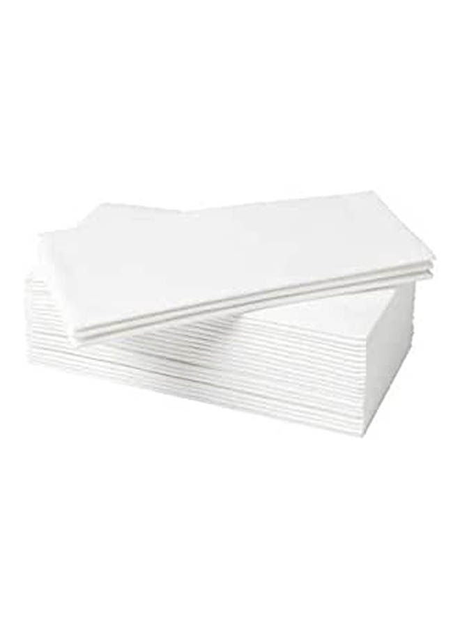 Disposable Napkins 25 Pieces White 
