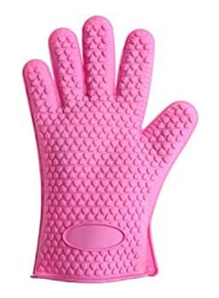 ماركة غير محددة Glove Wearing Comfortable For Kitchen Pink 