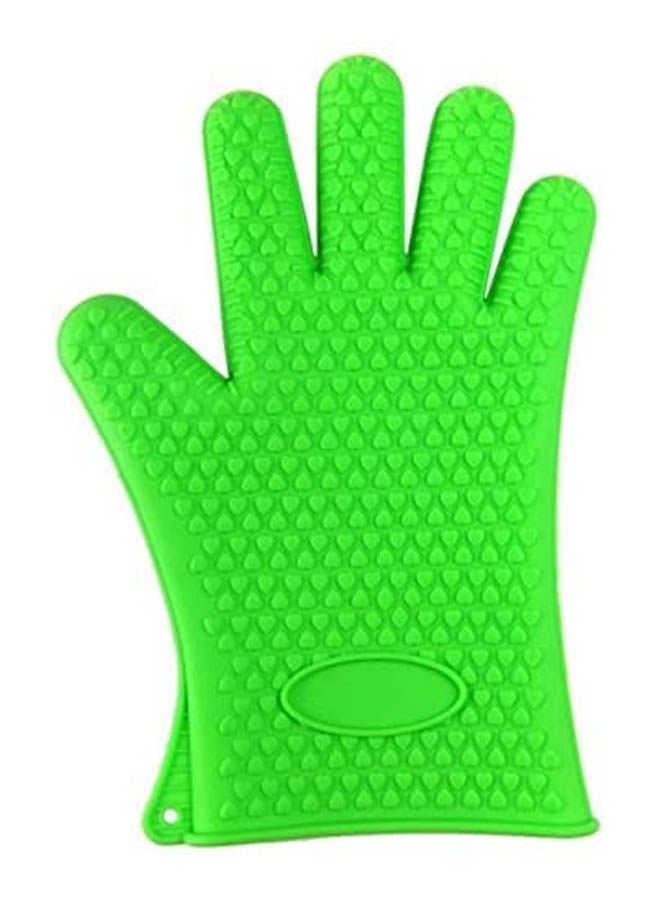 Kitchen Gloves Heat Resistant- Water Proof-Durable Green