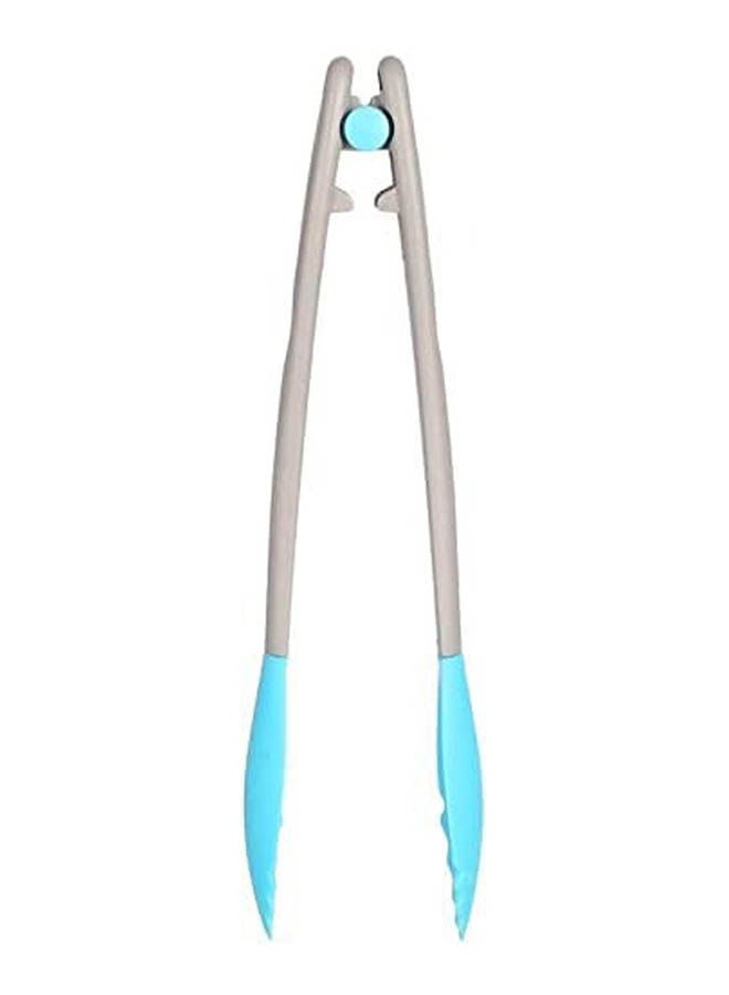 ماركة غير محددة - Tongs With Plastic Handle Blue - Image 1