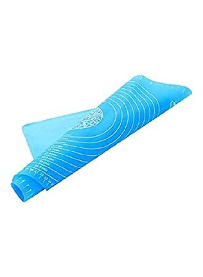 Baking Mat For Pastry Rolling With Measurements Liner Heat Resistance Table Blue 