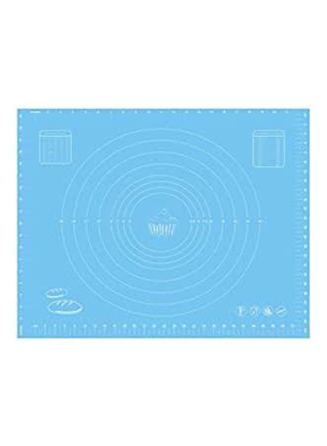 Baking Mat For Pastry Rolling With Measurements Liner Heat Resistance Table Blue 