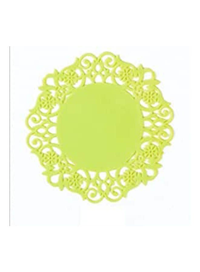 Coaster Cup Mat Drink Placemat - Tableware Insulation Pad Green 