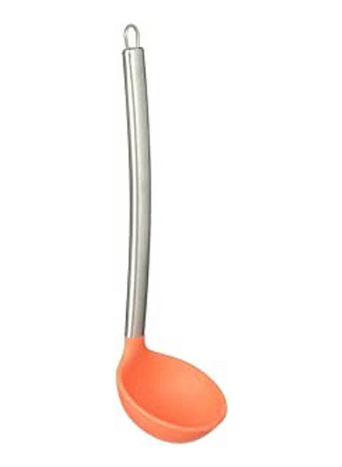 Ladle With Stainless Steel Handle Orange