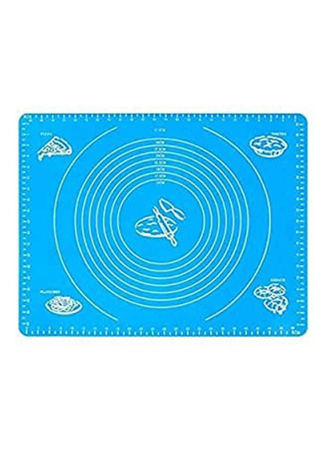 Non-Stick Pastry Fondant Cooking Baking Oven Mat Placement Pad Blue