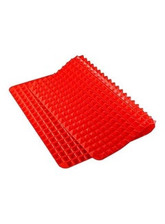 ماركة غير محددة Baking Mat- Pastry - Heat-Resistant Non-Stick Red 