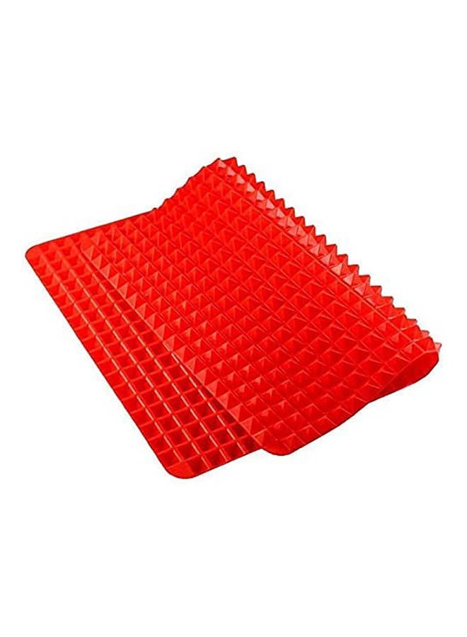 ماركة غير محددة Baking Mat- Pastry - Heat-Resistant Non-Stick Red 